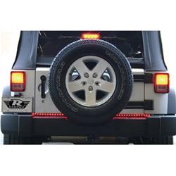 Rampage 49" LED Tailgate Light Bar With Reverse Lights - Click Image to Close
